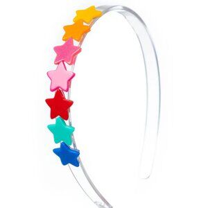 Girls Acrylic Rainbow Star Headband (3-6Y)